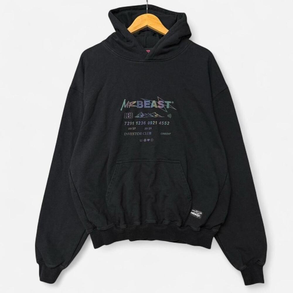 Mrbeast hoodie with mountain graphic